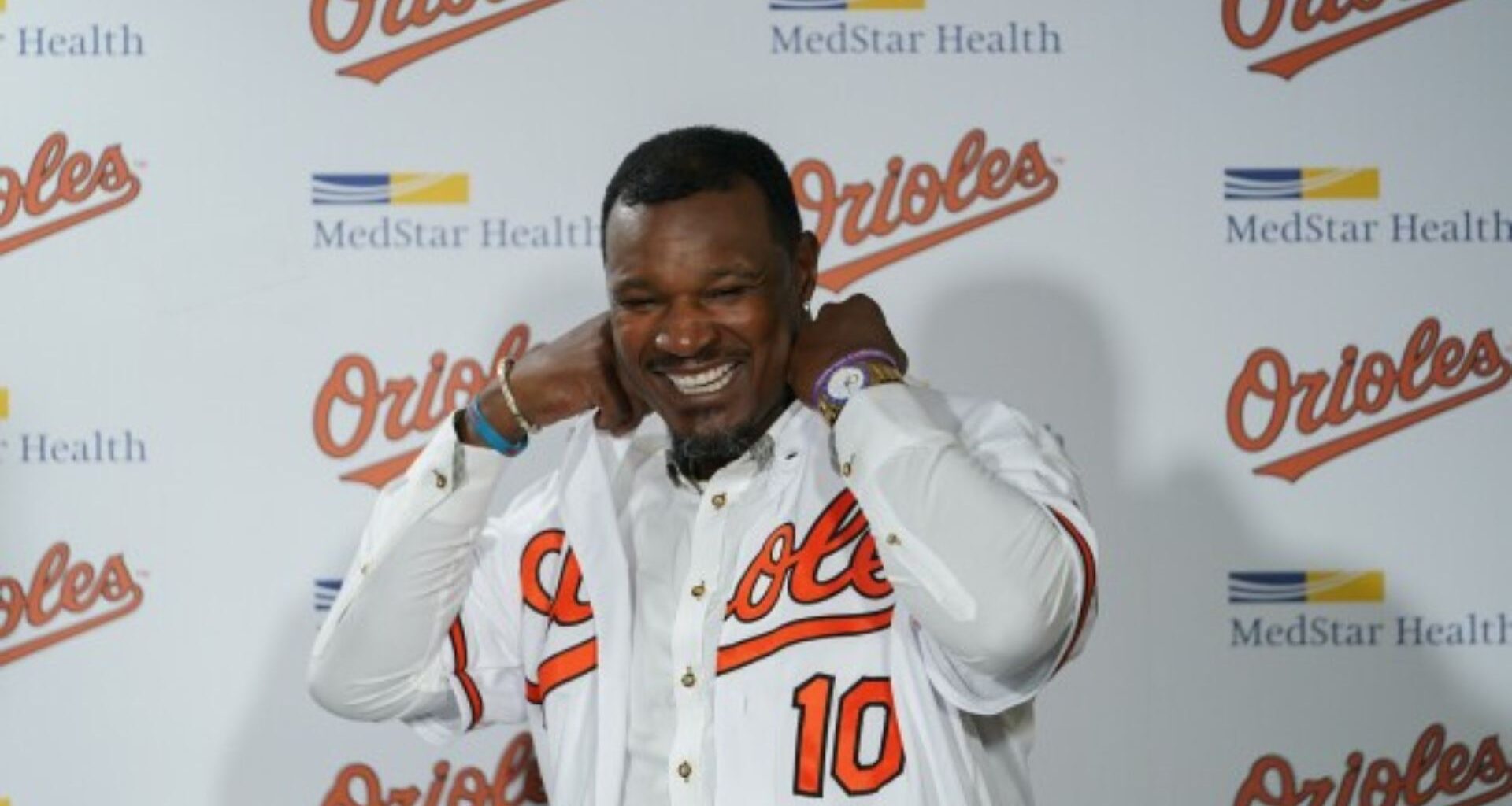 Adam Jones inducted into the Baltimore Orioles Hall of Fame