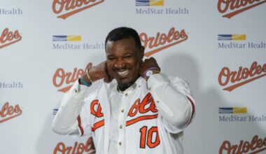 Adam Jones inducted into the Baltimore Orioles Hall of Fame