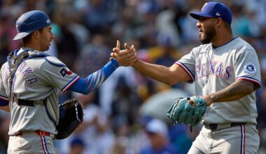 Rangers roll with the punches, bounce back with gutsy win against division rival Mariners