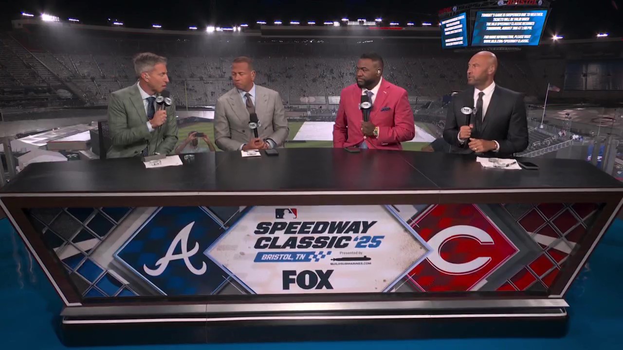 Fox MLB crew didn't know game was suspended, despite announcement