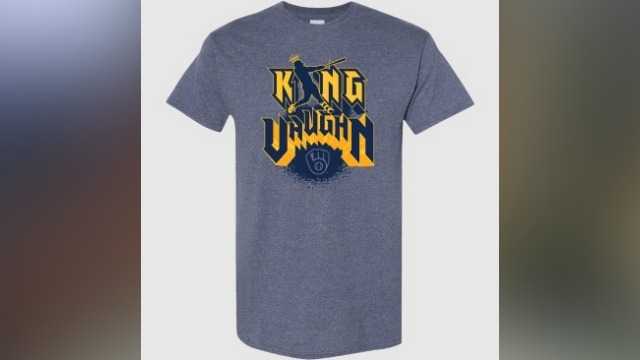Milwaukee Brewers announce Andrew Vaughn T-shirt giveaway