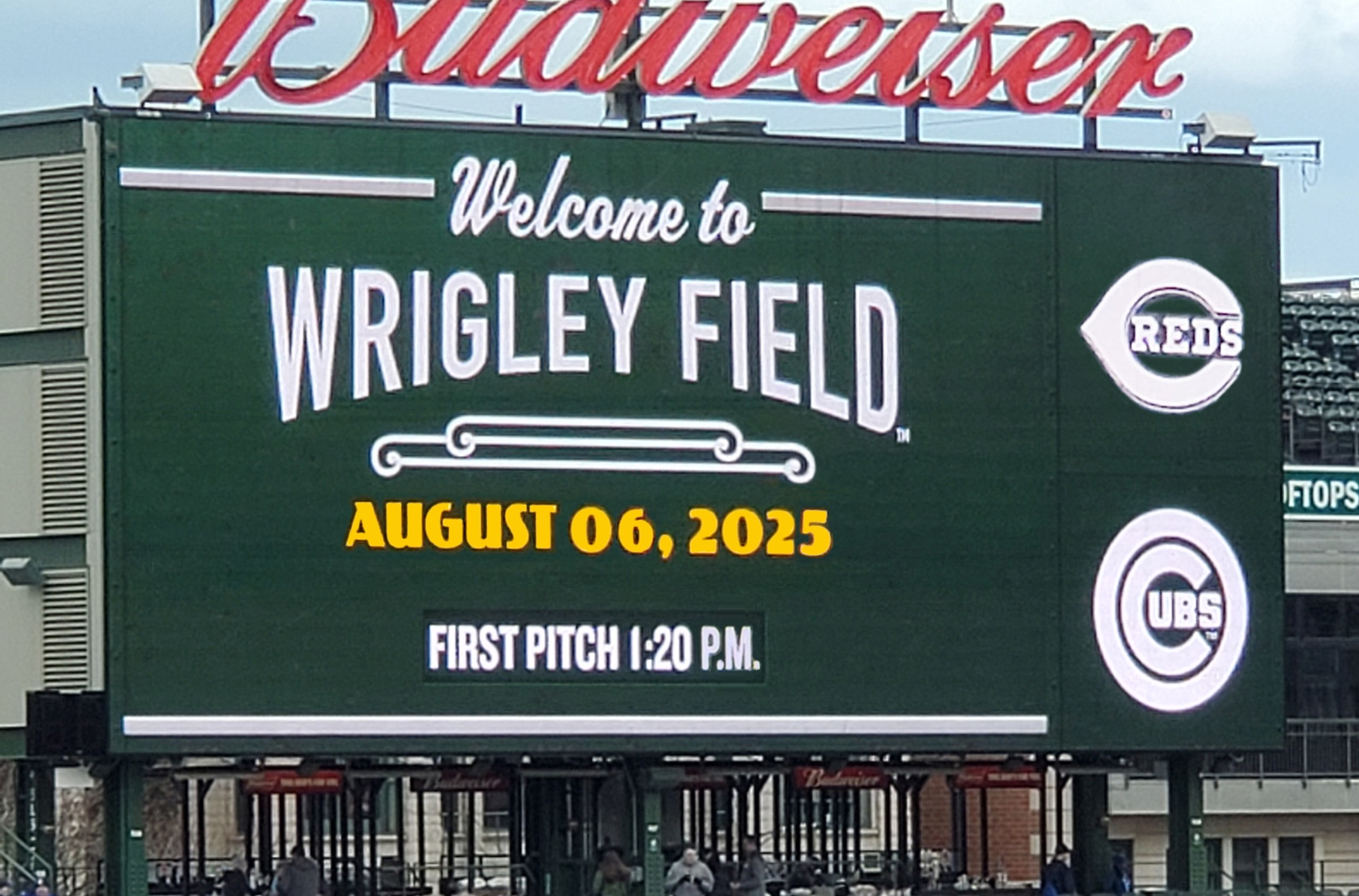 Cubs vs. Reds Wednesday 8/6 game threads