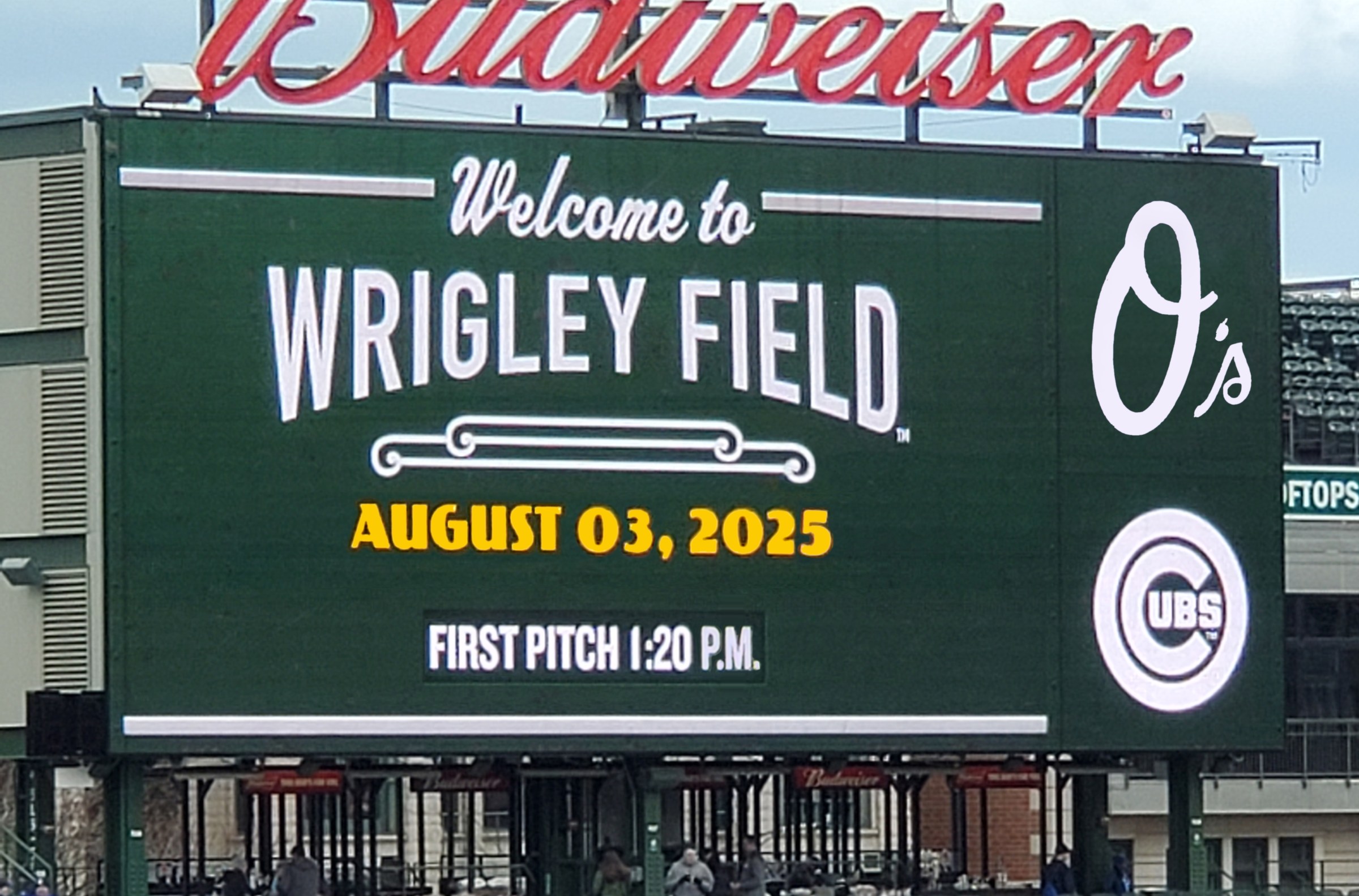 Cubs vs. Orioles Sunday 8/3 game threads