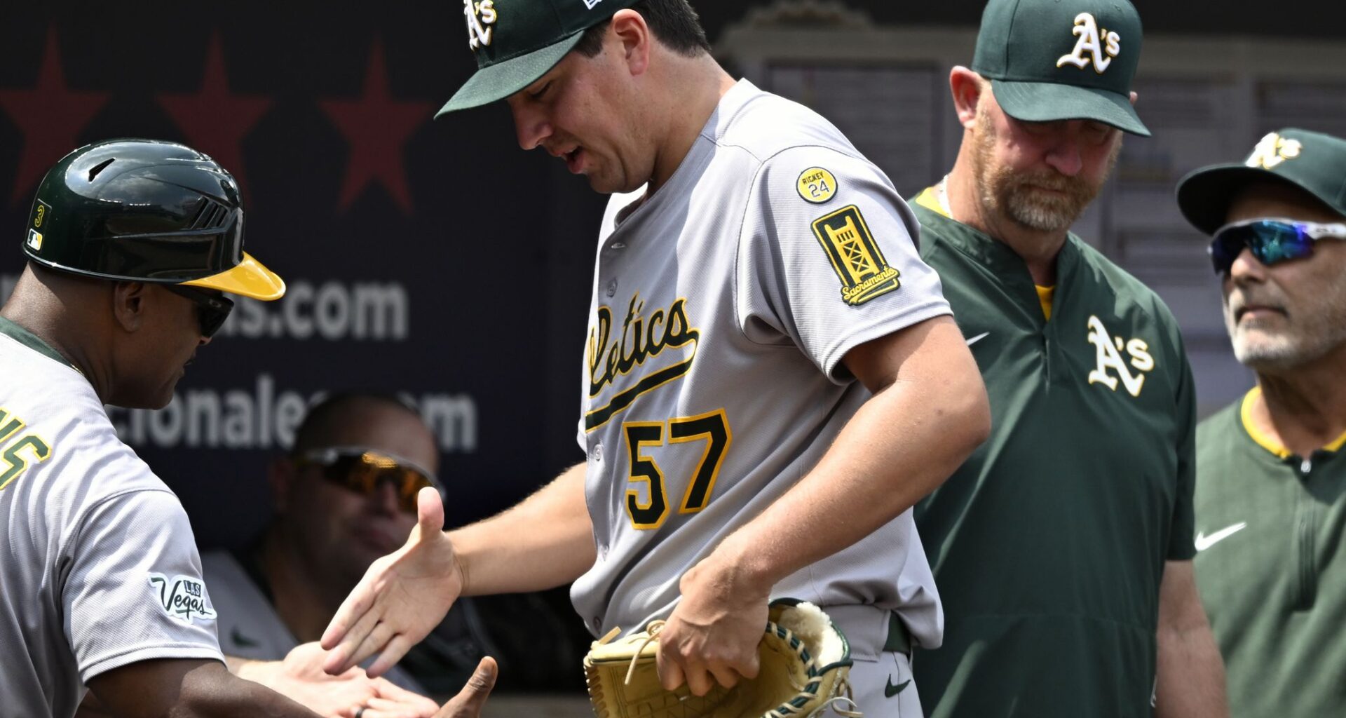 Athletics rookie Jacob Lopez finds zone, strikes out 10 to help A's stymie Nationals