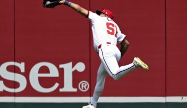 Athletics Shut Out Nationals 6-0