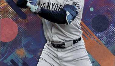 Insert card example from 2025 Topps Finest Baseball set Aaron Judge