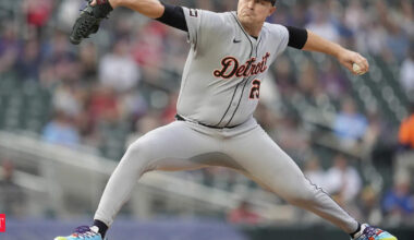 Detroit Tigers begin four-game series at Minnesota Twins with Tarik Skubal on the mound