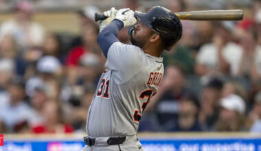 Tigers top Twins 4-3 behind Riley Greene’s homer, late sac fly