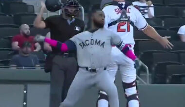 Seattle Mariners star Victor Robles issues public apology after throwing bat at rival in shocking incident