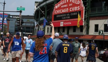Chicago Cubs and Milwaukee Brewers at Wrigley Field
