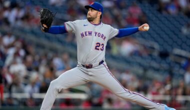 Mets' David Peterson stellar, club hits four HRs in rout of Nats