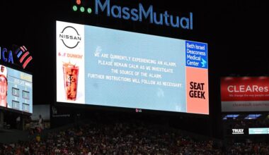 Fire alarm brings Red Sox-Orioles game to abrupt halt in strange scene