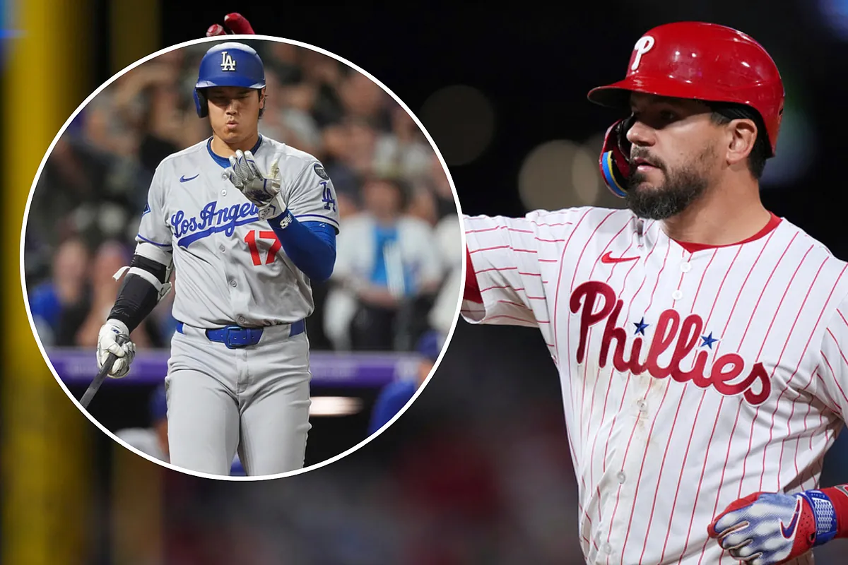 Kyle Schwarber makes history again with the Phillies as he challenges Shohei Ohtani to a battle for the MVP title until the very end - MARCA