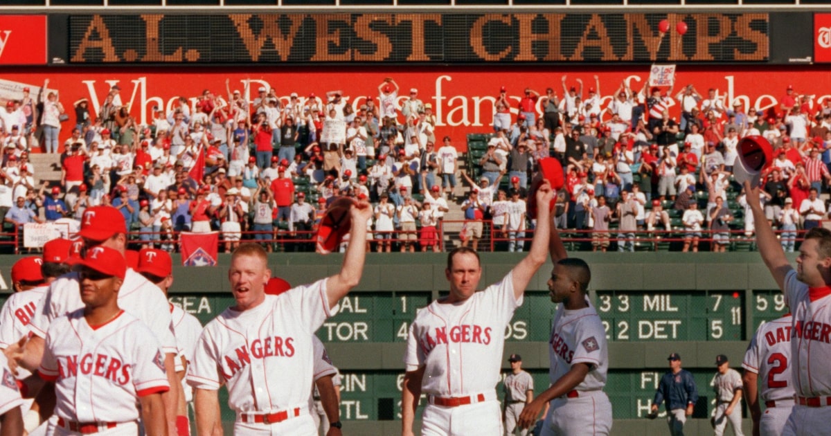 Fans vote Rangers’ 1996 AL West title as Texas’ greatest regular season moment