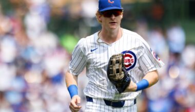 Cubs' Owen Caissie flashes in field
