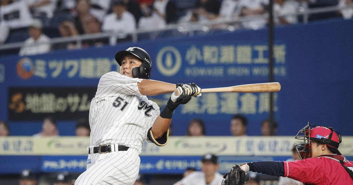Baseball: Lotte's Yamaguchi ties PL record with 4 consecutive homers