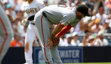 SF Giants continue to slide, drop three of four to Padres
