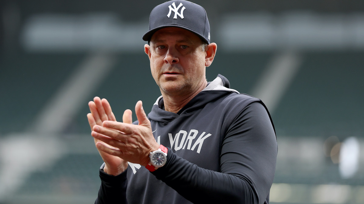 Yankees Aaron Boone Defends Flailing Shortstop Volpe