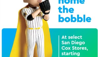 Limited-edition Michael King bobbleheads for grabs at Cox stores