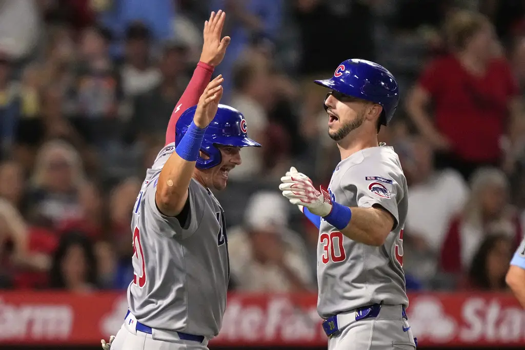 Red-Hot Cubs Sweep Angels, Taillon Pulled in Precautionary Move, Raleigh Sets Home Run Record -