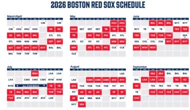 RED SOX 2026: Sox will open next season at Cincinnati | News, Sports, Jobs