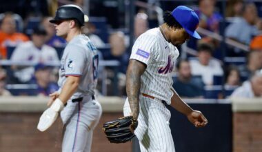 Mets make three errors in loss to Marlins, give game back to Phillies