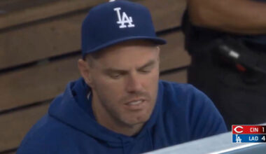 MLB star Freddie Freeman caught in 'disgusting' mid-game act on live TV cameras as fans say 'yuck'