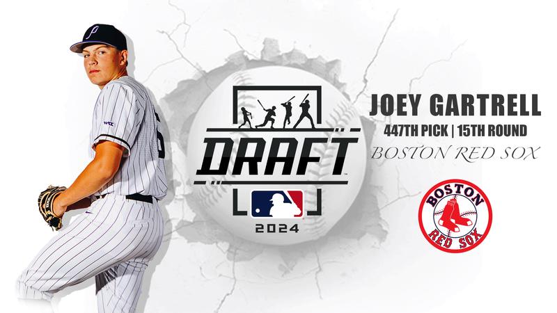 Joey Gartrell goes to Boston in 15th Round of MLB Draft