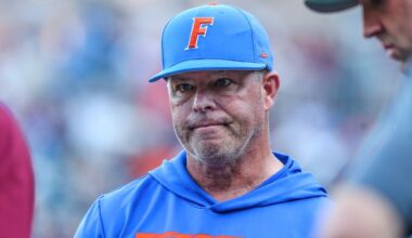 Florida coach Kevin O'Sullivan reprimanded for profanity-laced tirade at NCAA baseball regional