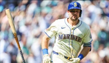 Cal Raleigh sets single-season home run record for catchers as Mariners top Athletics 11-4