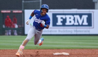 Dodgers minors: Kendall George raises profile with on-base skills