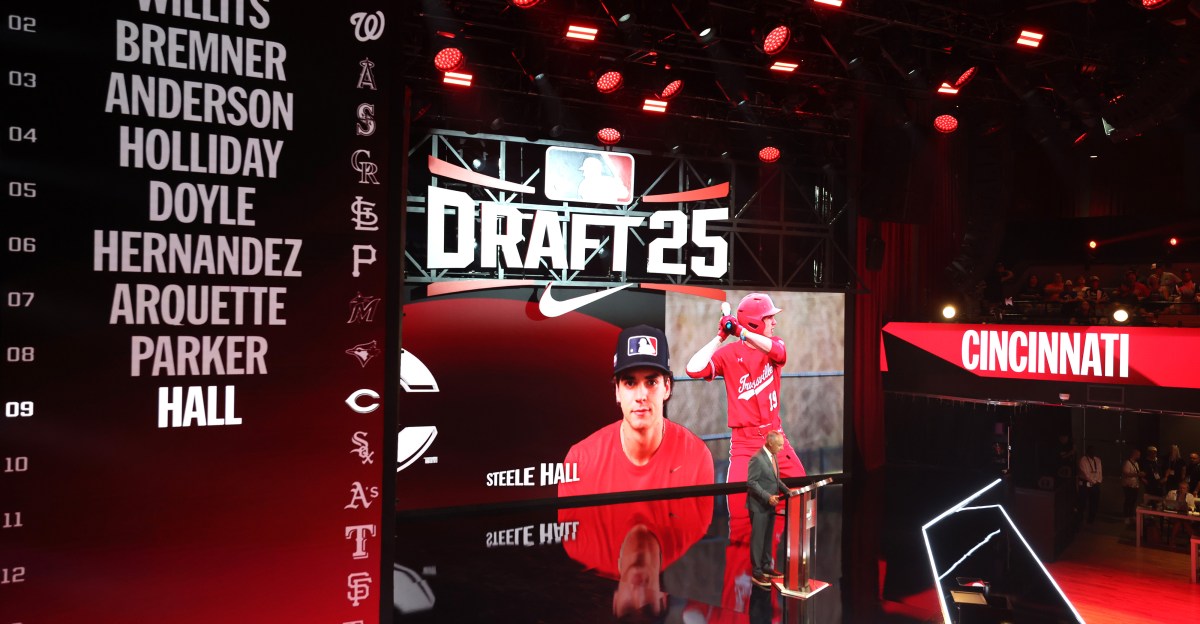 Cincinnati Reds draft Steele Hall with 9th pick in the 2025 MLB Draft