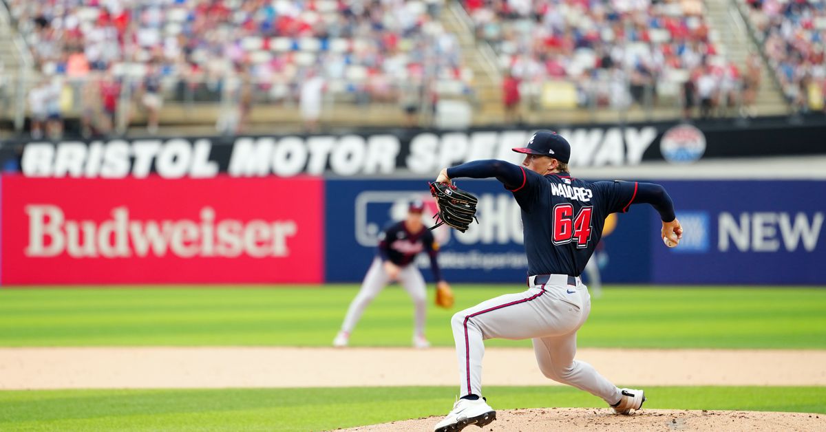 Hurston Waldrep, Eli White shine as Braves win Speedway Classic