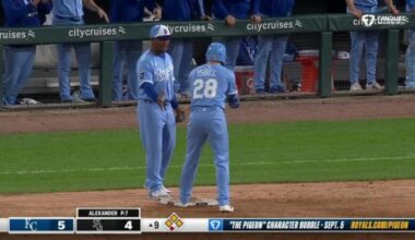 Massey, Isbel get run-scoring hits in 9th as Royals rally to beat White Sox 5-4