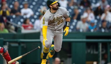 Shea Langeliers (3 HRs) leads A’s to blowout win
