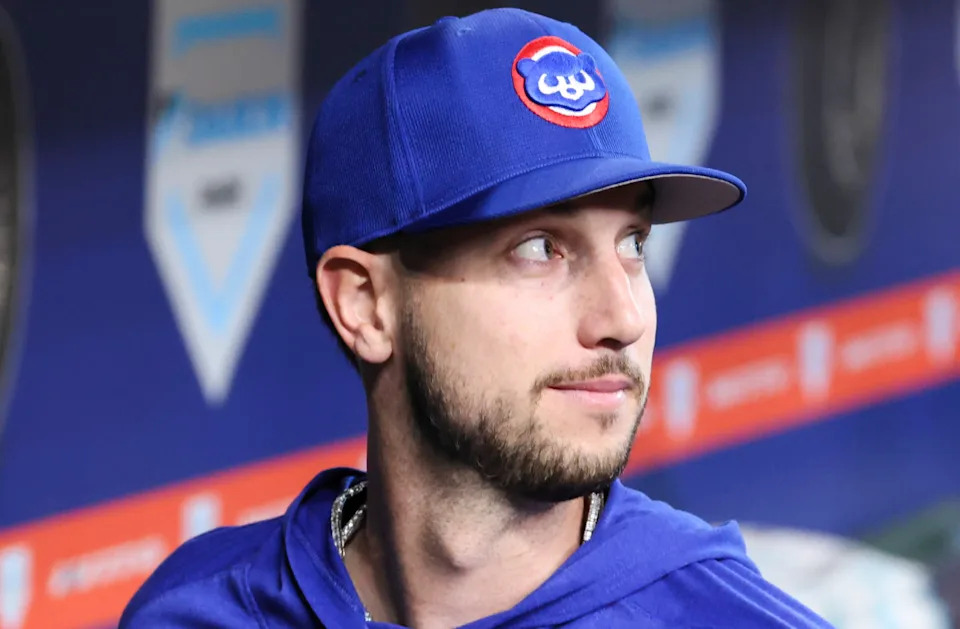 Chicago Cubs right fielder Kyle TuckerTroy Taormina-Imagn Images