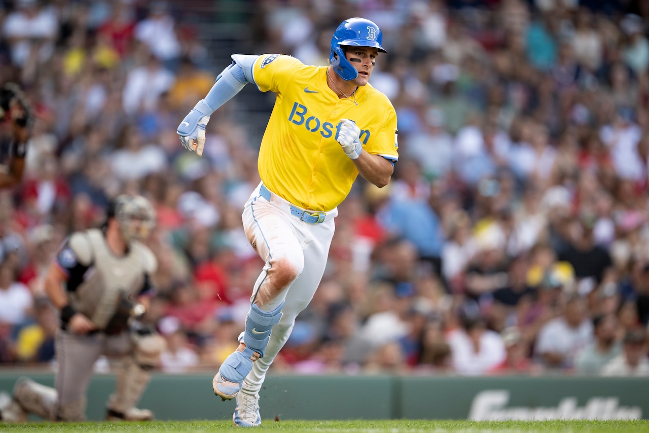 Red Sox Roman Anthony, an on-base machine, thriving in leadoff spot