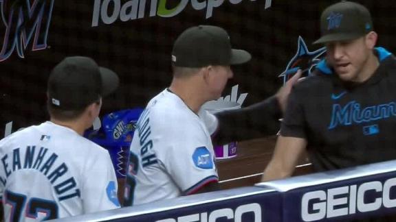 Edwards gets 4 hits, Pauley and Hernández hit solo HRs, Marlins beat Astros 6-4