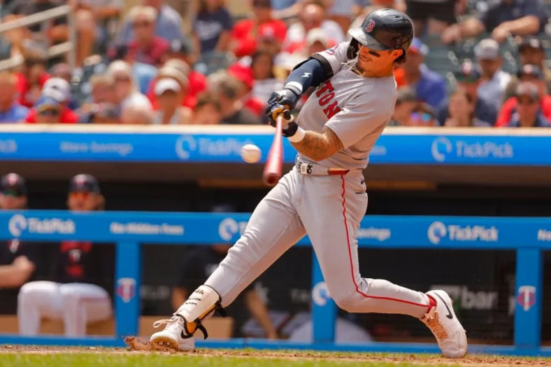 Boston Red Sox outfielder Jarren Duran