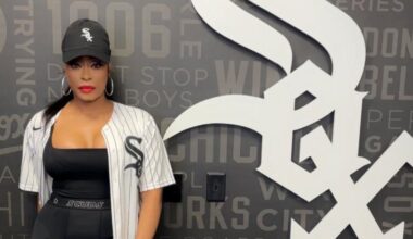 Rapper Shawnna joins White Sox history with ceremonial first pitch