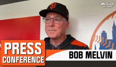 Bob Melvin addresses roster moves, plans for Giants’ additions – NBC Sports Bay Area & California