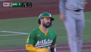 Athletics’ Shea Langeliers smashes two-run homer vs. D-backs – NBC Sports Bay Area & California