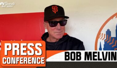 Giants’ Bob Melvin discusses Rafael Devers’ offensive struggles – NBC Sports Bay Area & California