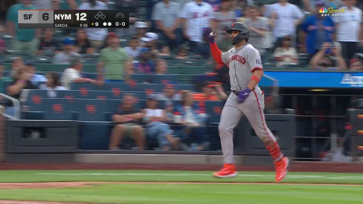 Giants shortstop Willy Adames hits ninth-inning homer vs. Mets – NBC Sports Bay Area & California