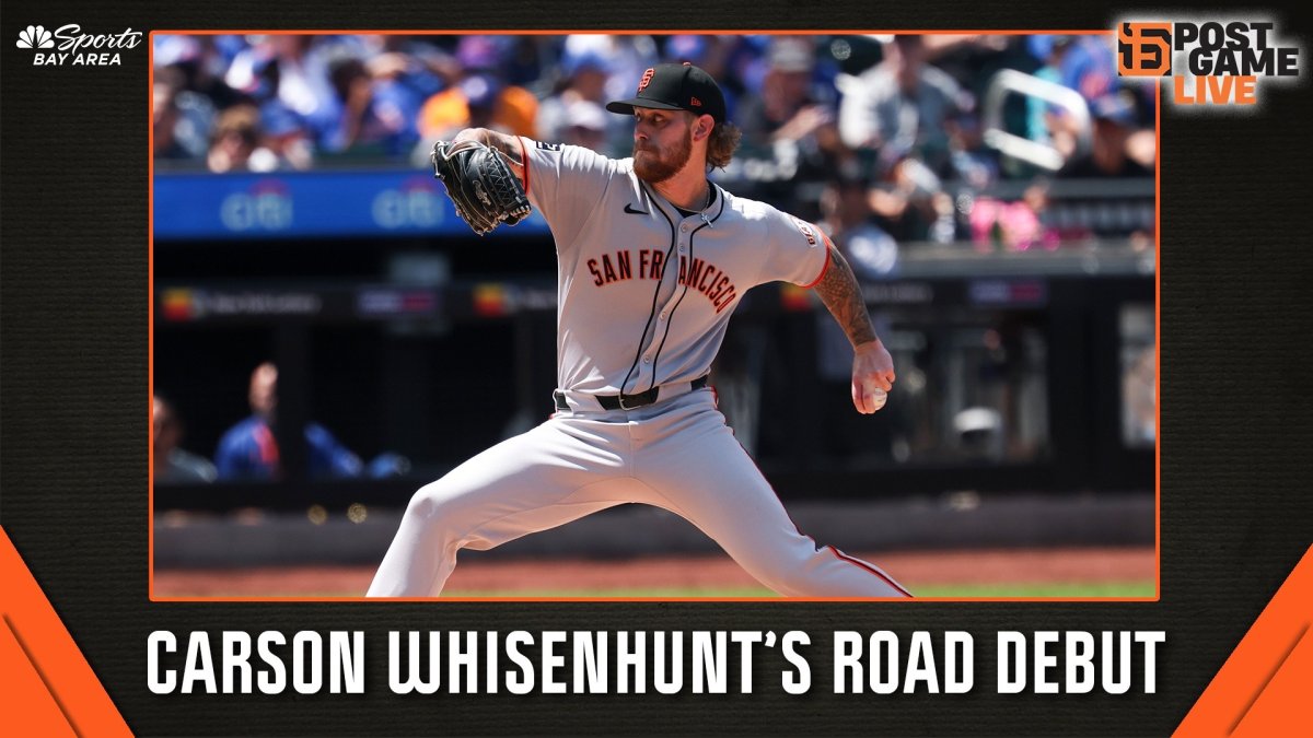 Assessing Carson Whisenhunt’s impressive road debut vs. Mets – NBC Sports Bay Area & California