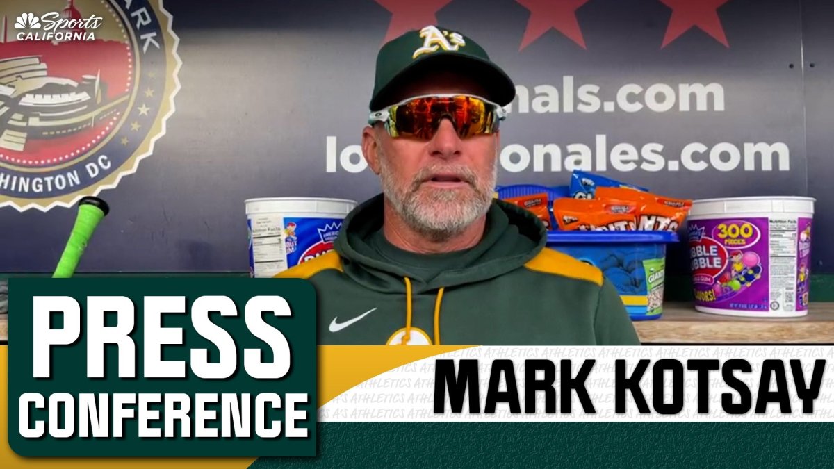 Mark Kotsay praises Athletics rookie Nick Kurtz for July awards – NBC Sports Bay Area & California