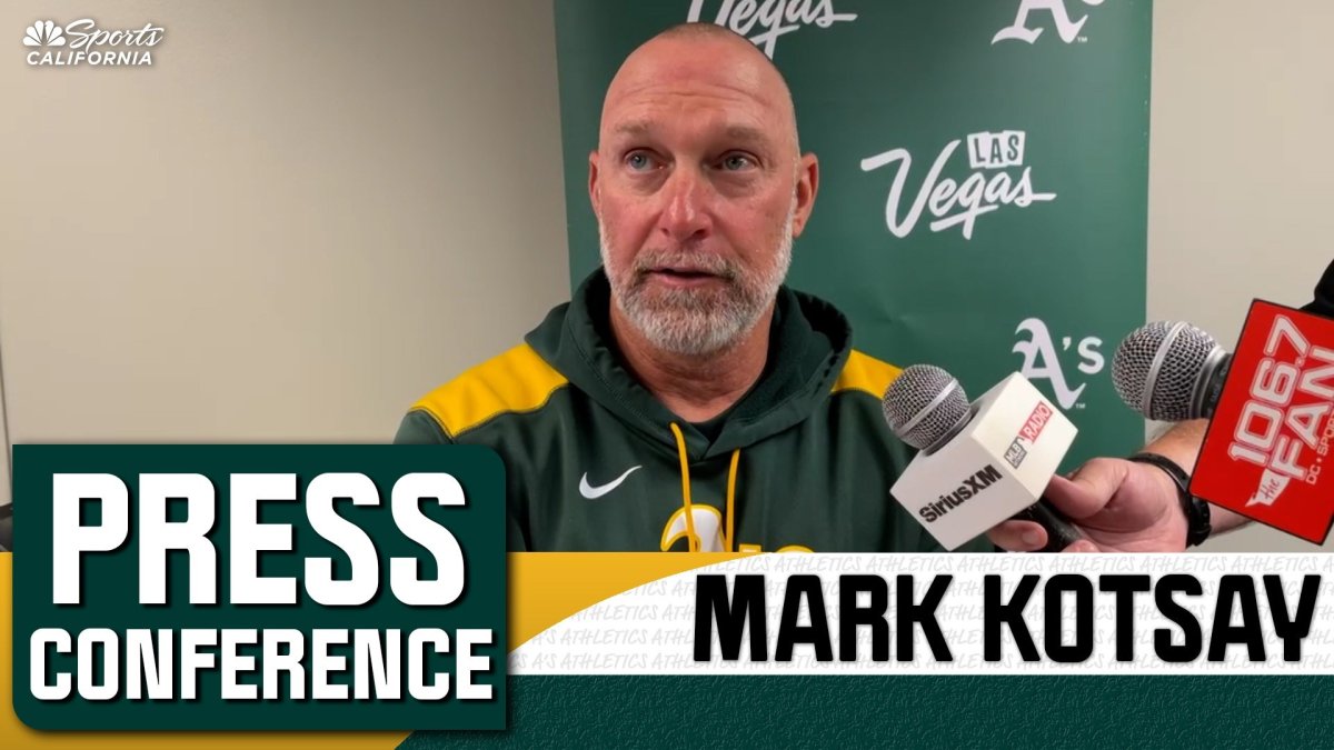 Mark Kotsay states Athletics had best offensive game of season – NBC Sports Bay Area & California