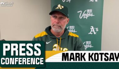 Mark Kotsay praises Jeffrey Springs’ effort in Athletics’ loss – NBC Sports Bay Area & California