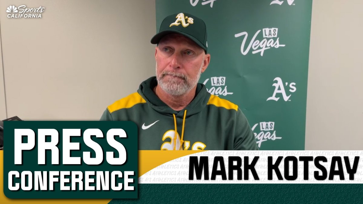 Mark Kotsay praises Jeffrey Springs’ effort in Athletics’ loss – NBC Sports Bay Area & California