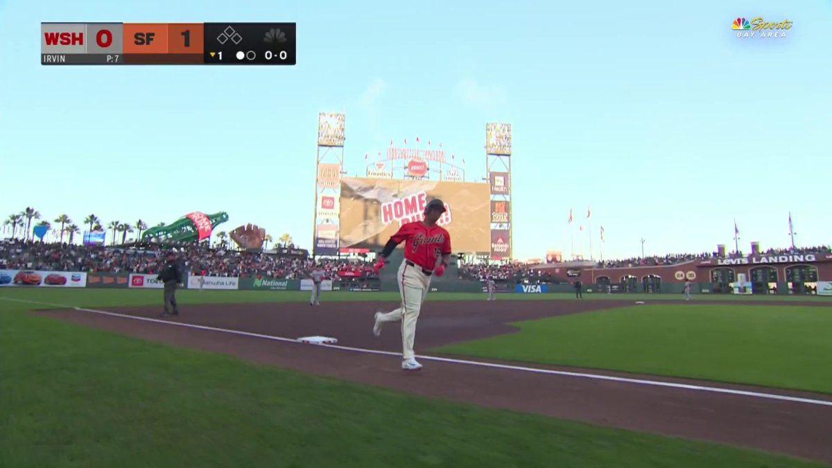 Giants’ Rafael Devers demolishes 427-foot homer vs. Nationals – NBC Sports Bay Area & California